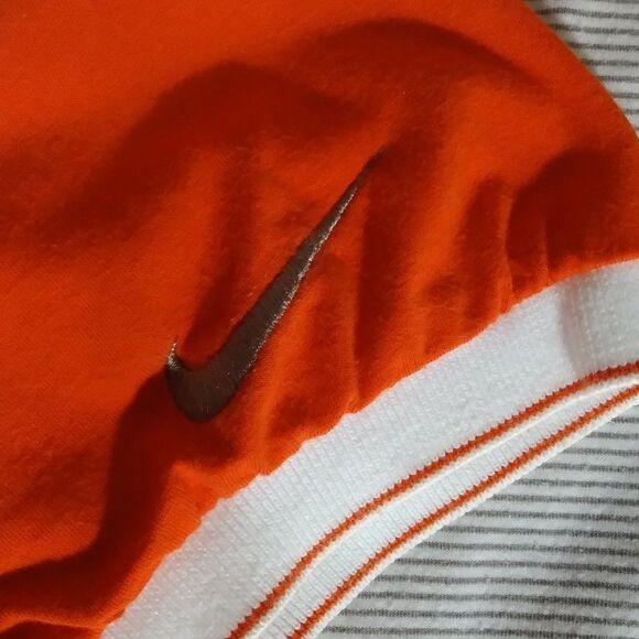 Vintage 90s Nike Challenge Court Tennis Striped Polo Shirt - Picture 4 of 8